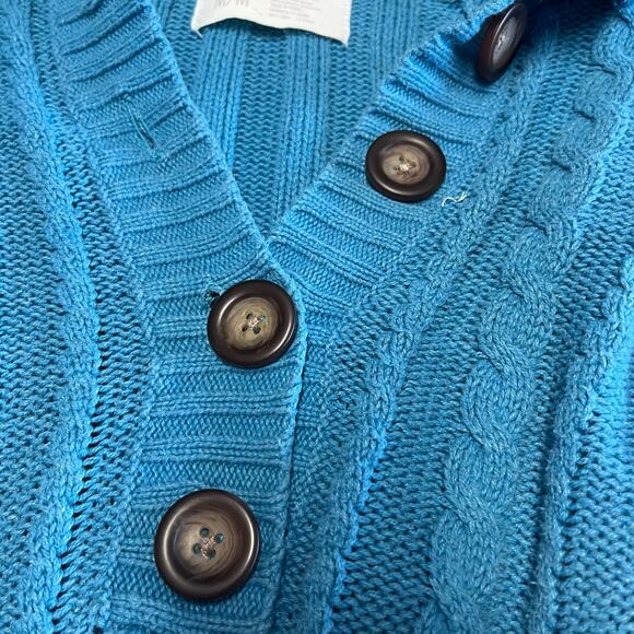 Y2k Aeropostale Chunky Knit Hoodie - Picture 4 of 8